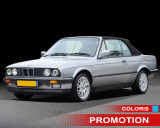 Housse d'intérieur Coverlux pour BMW E30 Coupé, Baur et Cabriolet - Bleu -  BB27006 